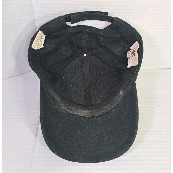 Vtg ESPN NFL Monday Night Football Dad Hat Strapback Cap Black Patch Logo - Picture 6 of 8